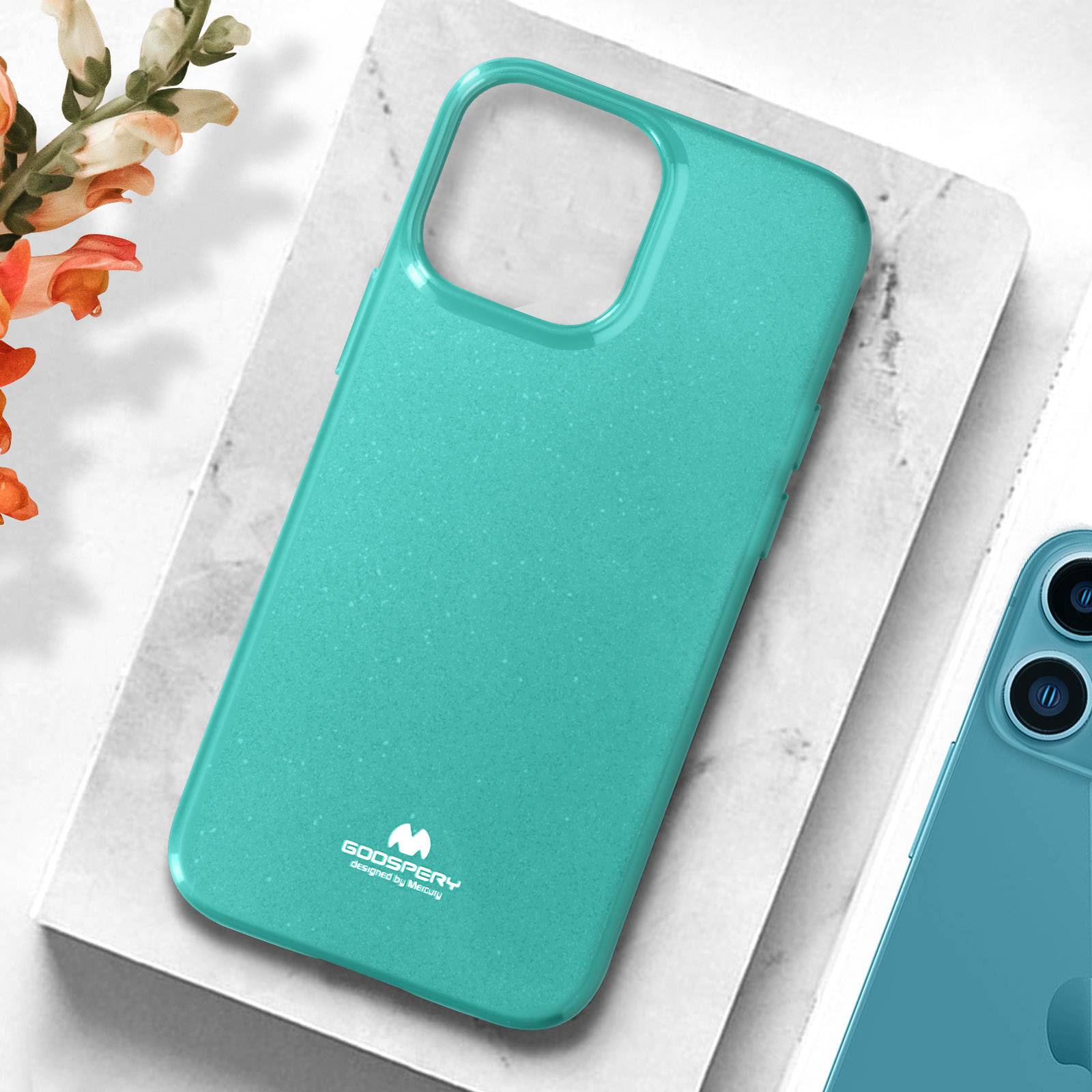 Coque pour iPhone 13 Pro Silicone Gel Effet Brillant-2