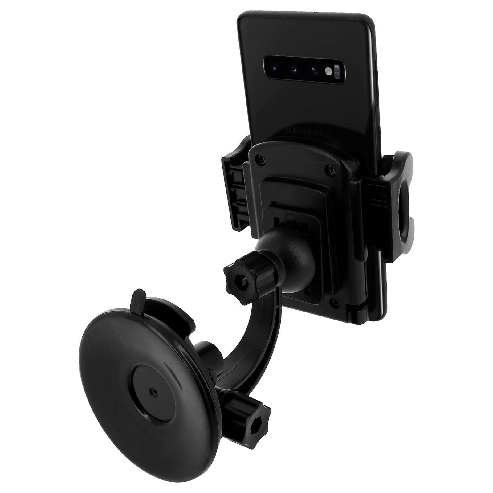Support Voiture Smartphone Tableau de bord/Grille d'aération/Pare-brise-0