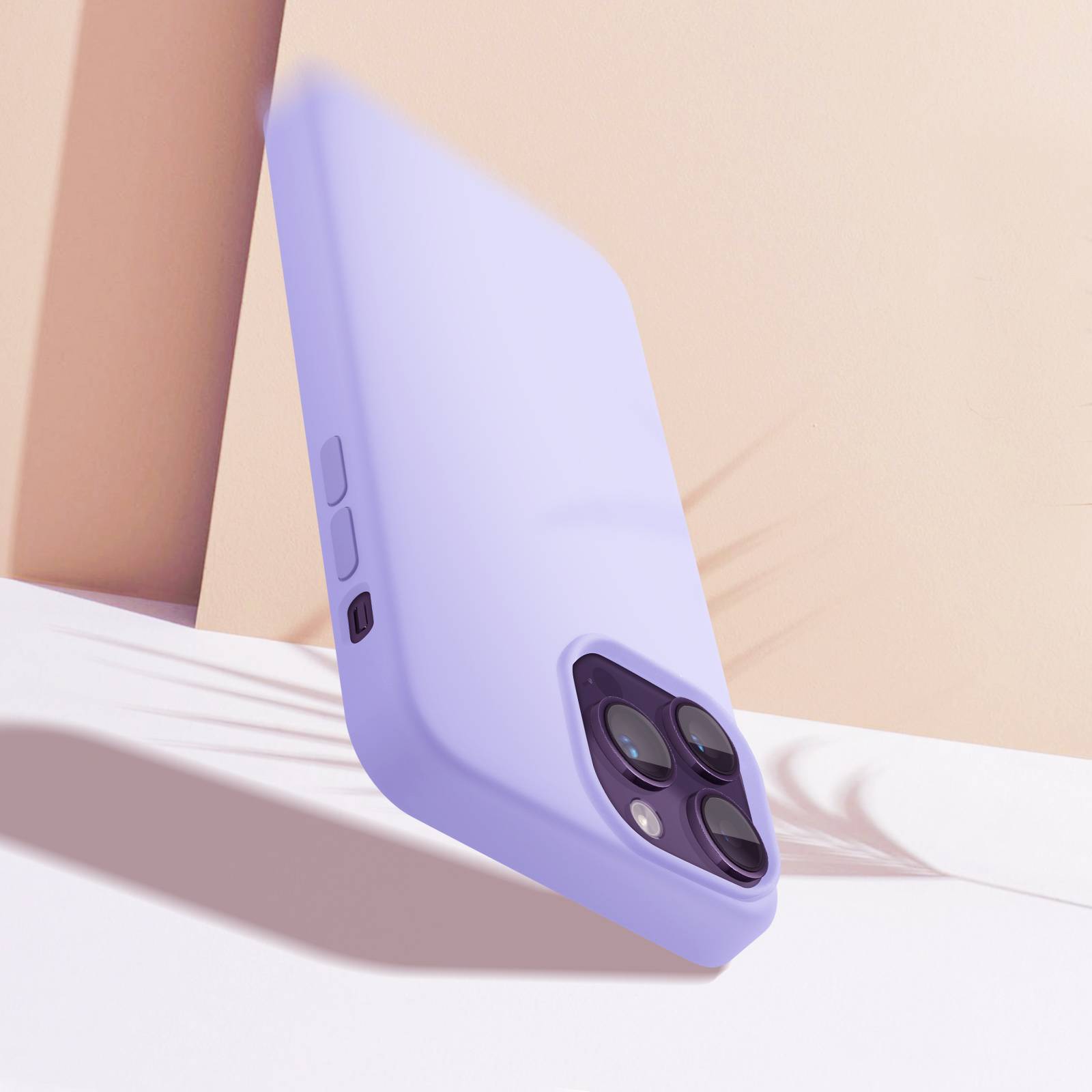 Coque pour iPhone 14 Pro Max Semi-rigide Fine Légère Intérieur Doux-2
