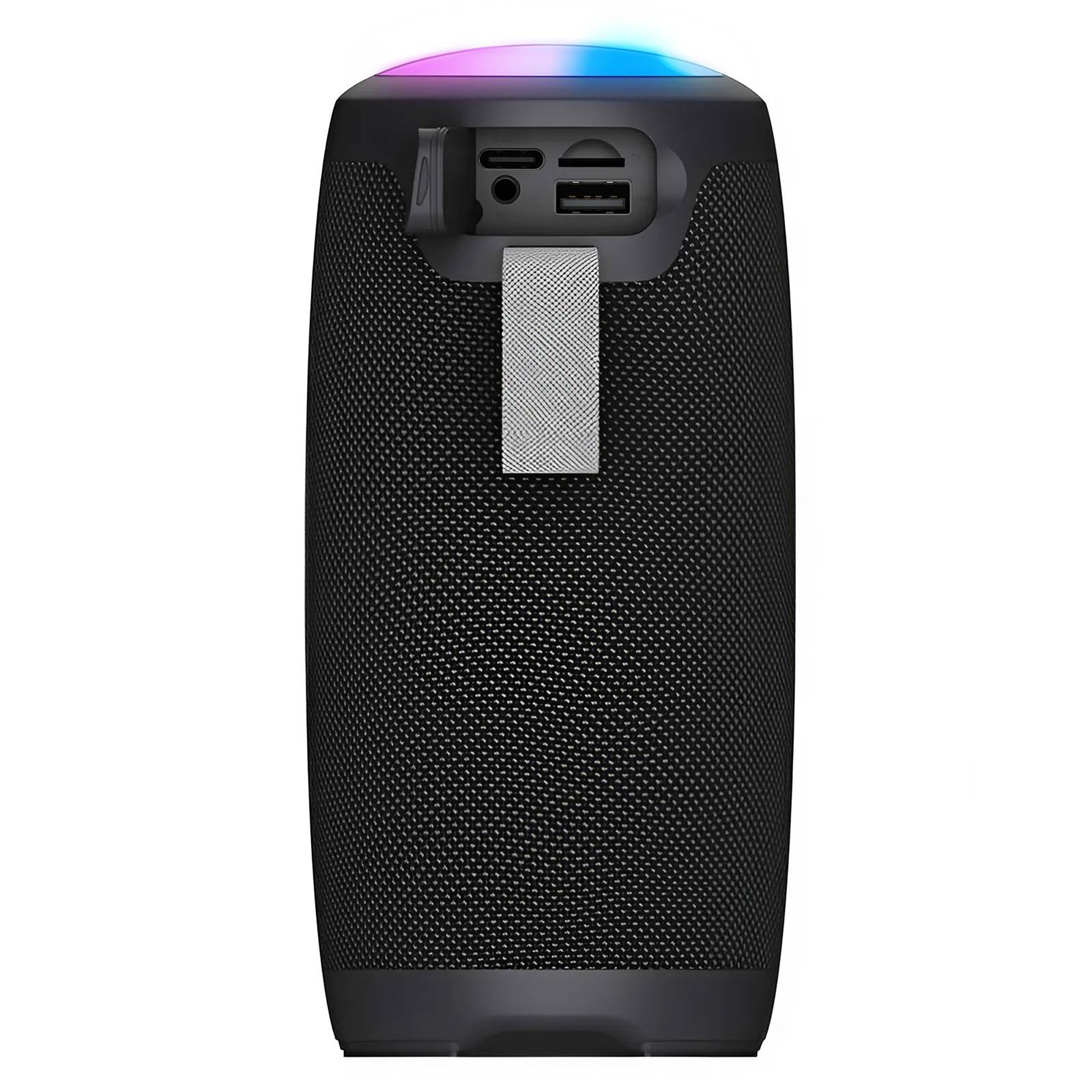 Enceinte Bluetooth 10W Portable Autonomie 10h et LED Multicolore-0