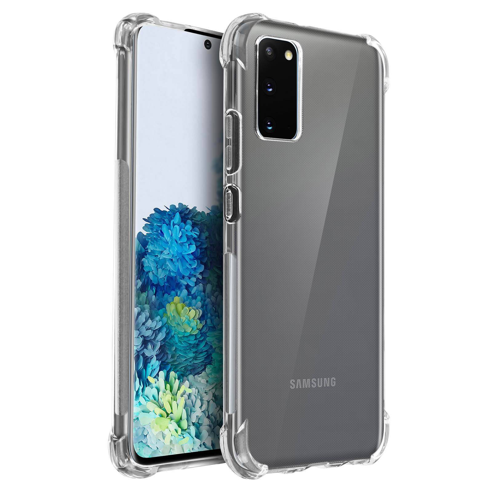 Coque pour Samsung Galaxy S20 Flexible Antichocs Angles renforcés-0
