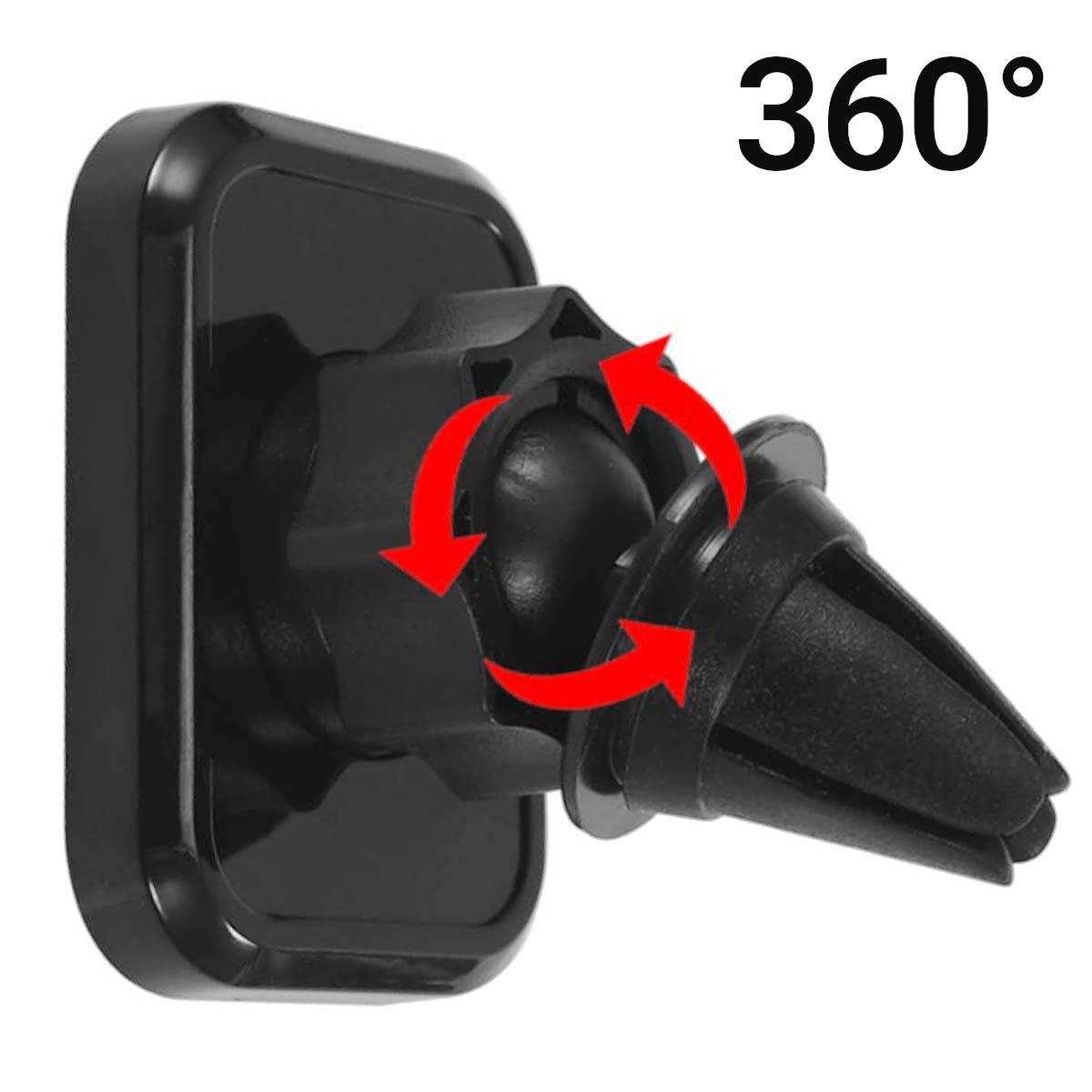 Support Voiture pour Smartphone Aimanté sur Ventilation-2
