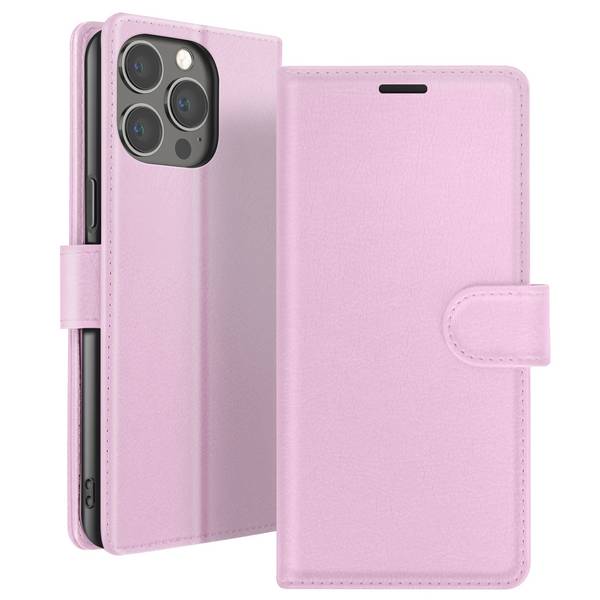 Étui Portefeuille pour iPhone 13 Pro Support et Languette Magnétique