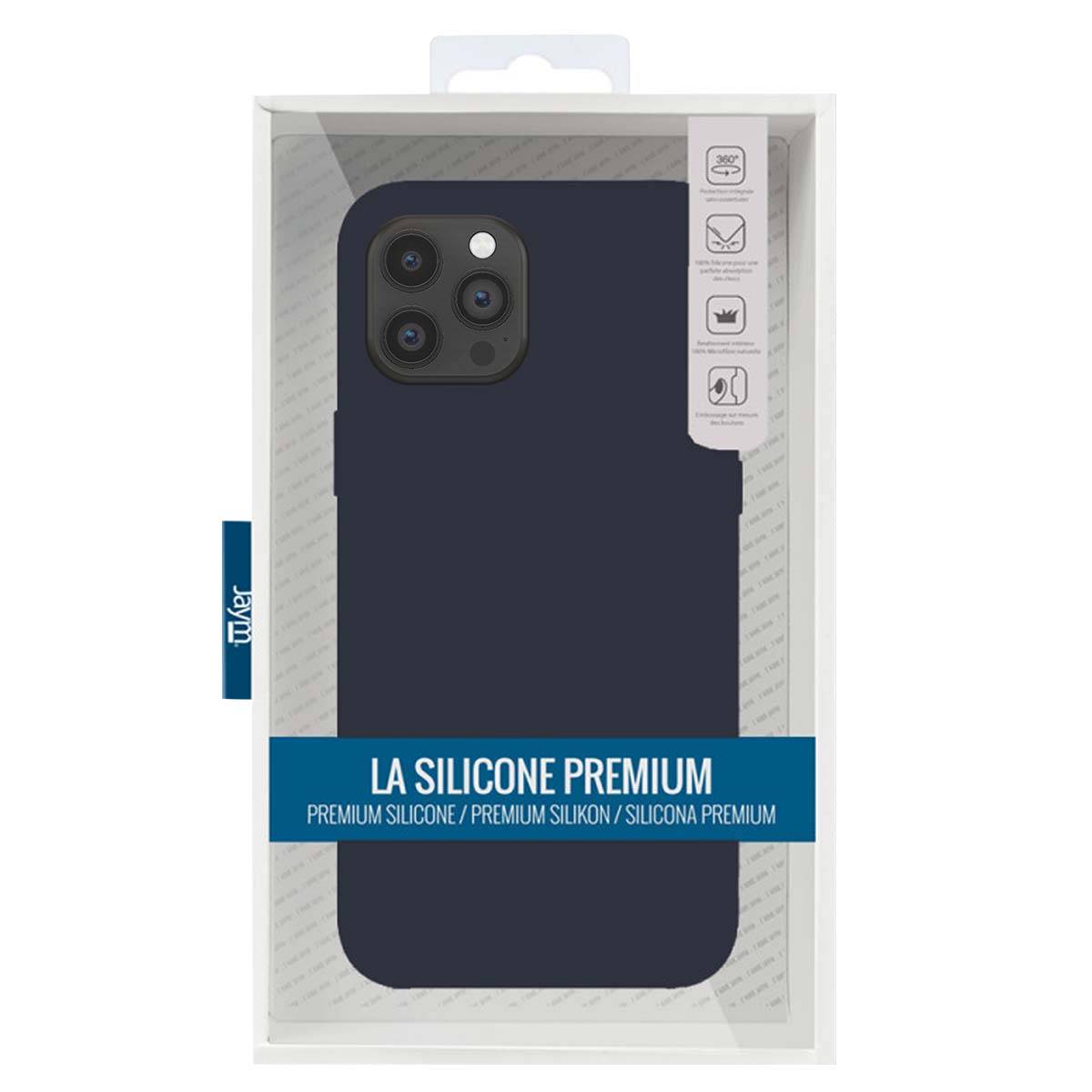 Coque pour Apple iPhone 13 Pro Premium Silicone Microfibre-2