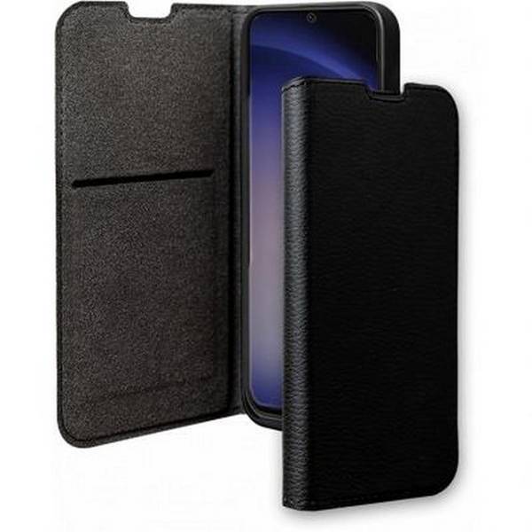 Étui pour Samsung Galaxy S24 Folio Wallet avec Porte-cartes et Support vidéo