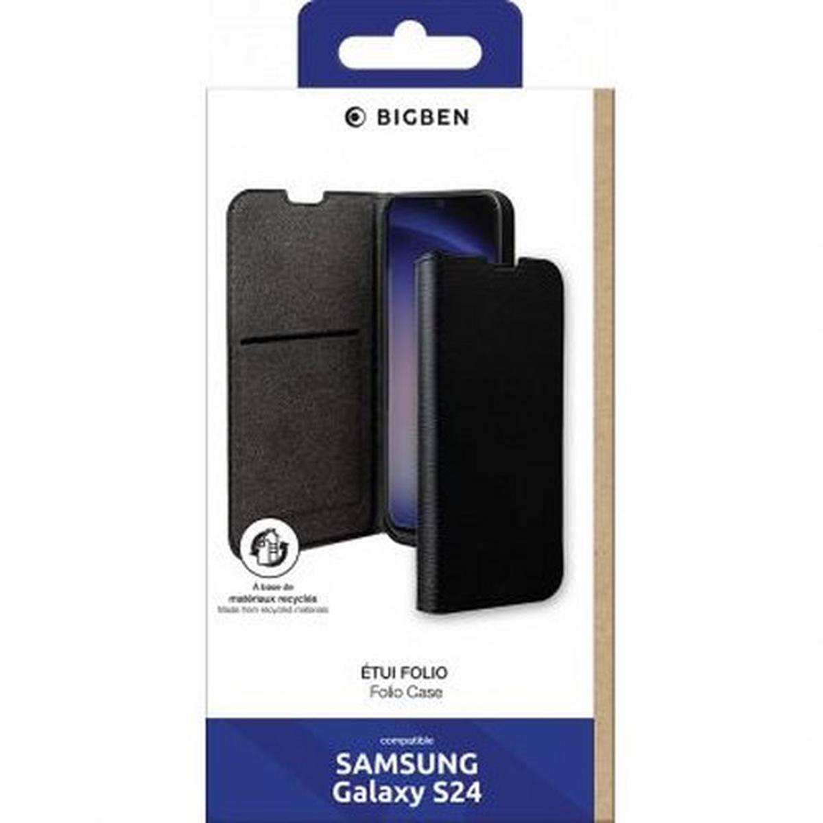 Étui pour Samsung Galaxy S24 Folio Wallet avec Porte-cartes et Support vidéo-1