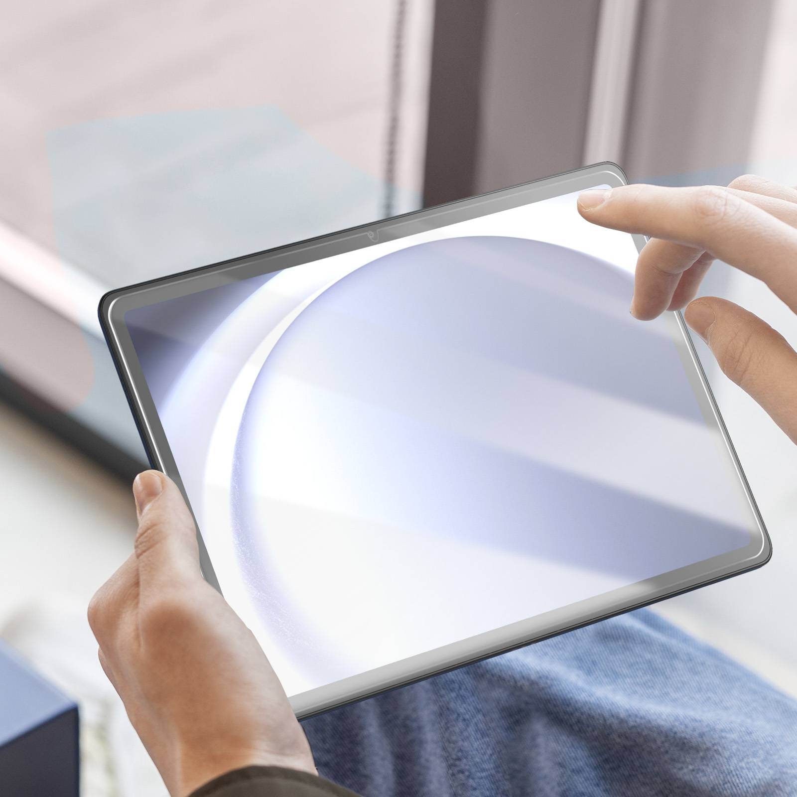 Verre Trempé pour Samsung Galaxy Tab A9 Plus Second Glass Dureté 9H-3