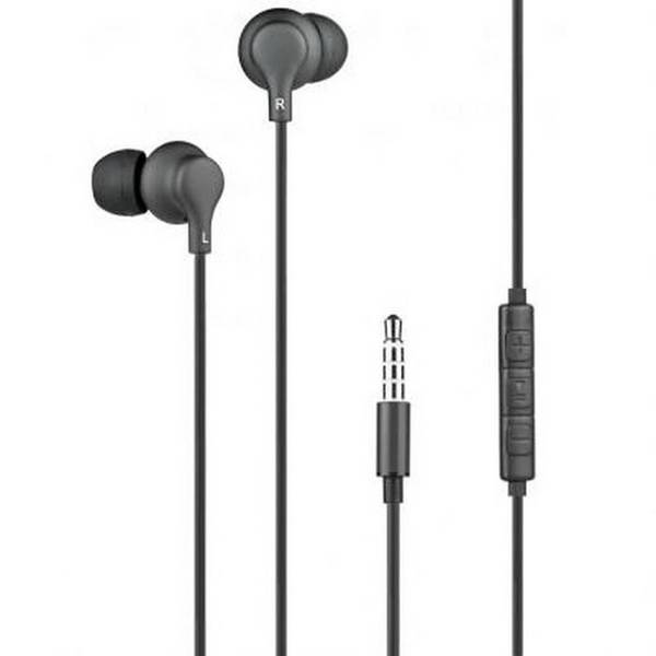 Ecouteurs Jack 3.5mm Bouton avec Télécommande et Micro