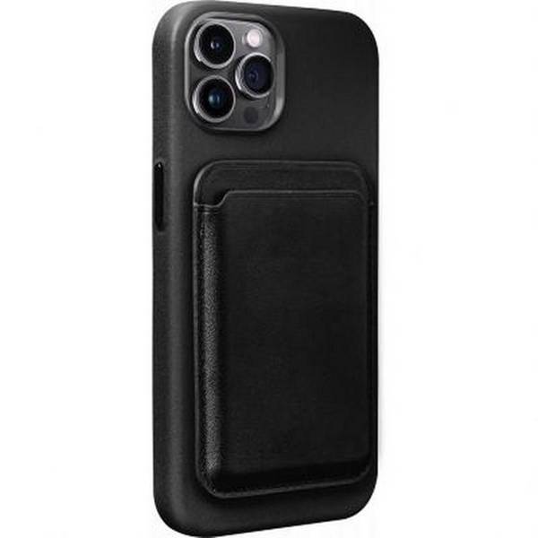 Coque pour iPhone 14 Pro Compatible MagSafe avec porte-carte amovible