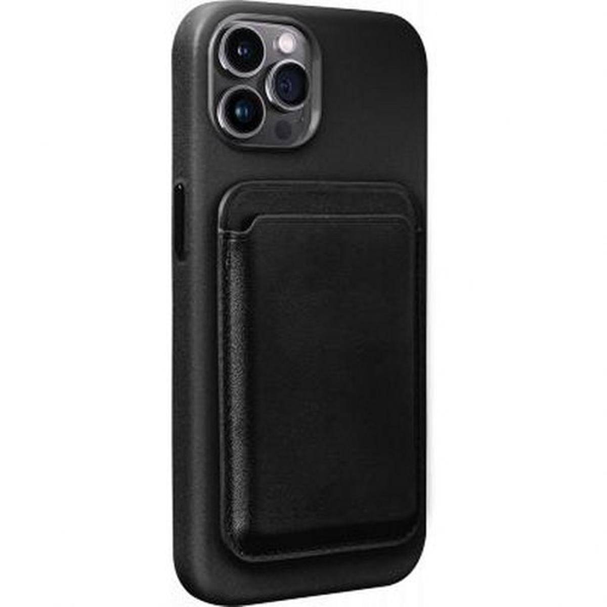 Coque pour iPhone 14 Pro Compatible MagSafe avec porte-carte amovible-0