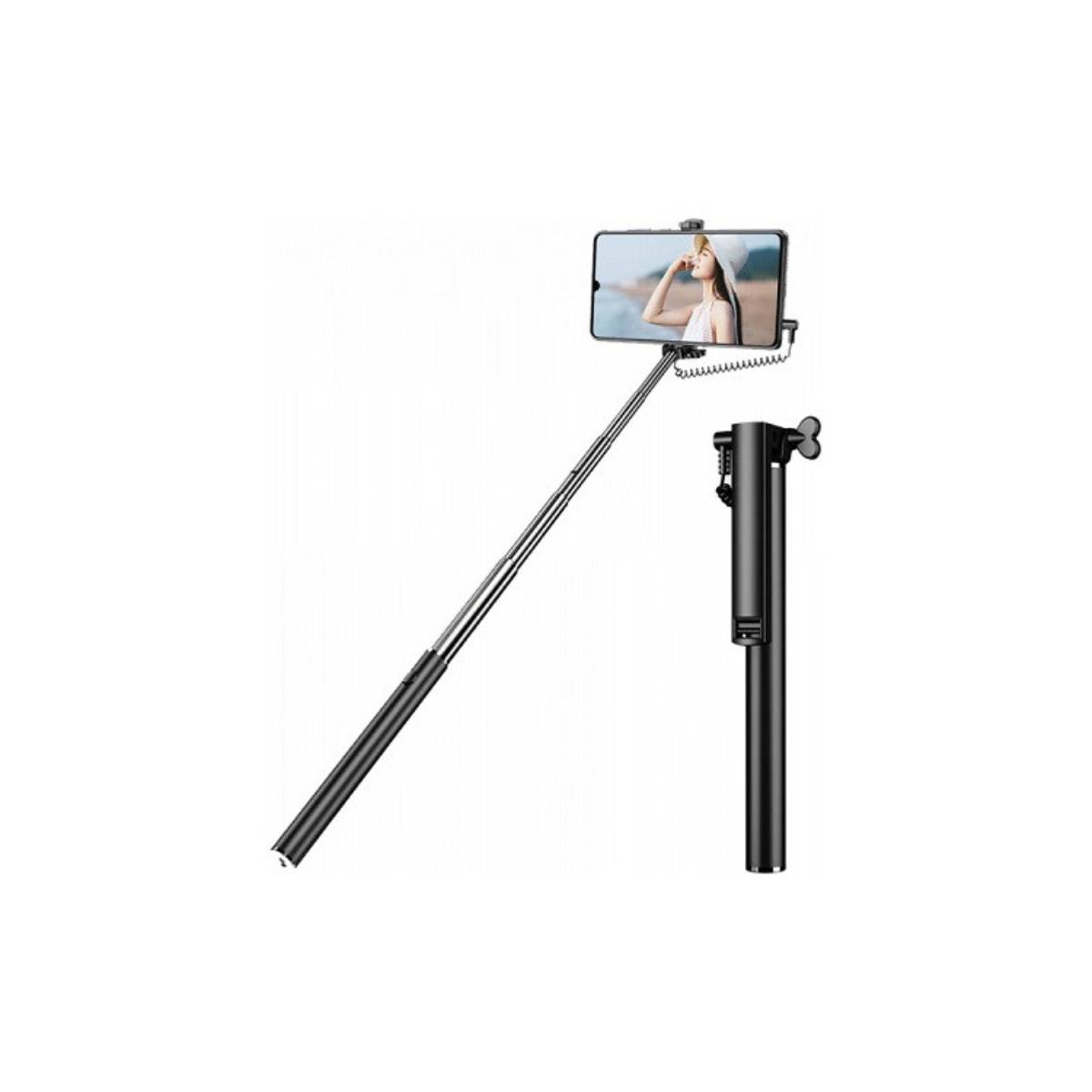 Mini Perche à Selfie Ultra Compacte Filaire-0