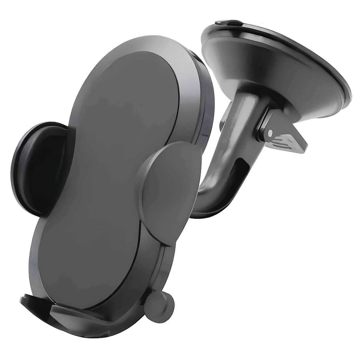 Support Voiture pour Smartphone 2 en 1 Ajustable sur Pare-brise-1