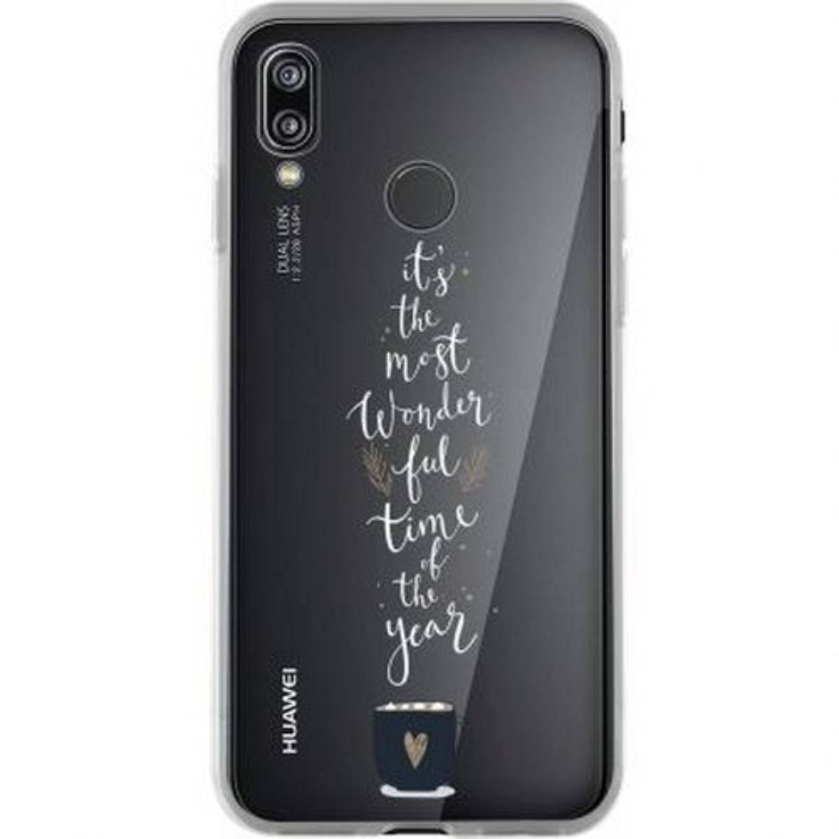 Coque pour Huawei P20 Lite Rigide avec Motifs Wonderful Time-0