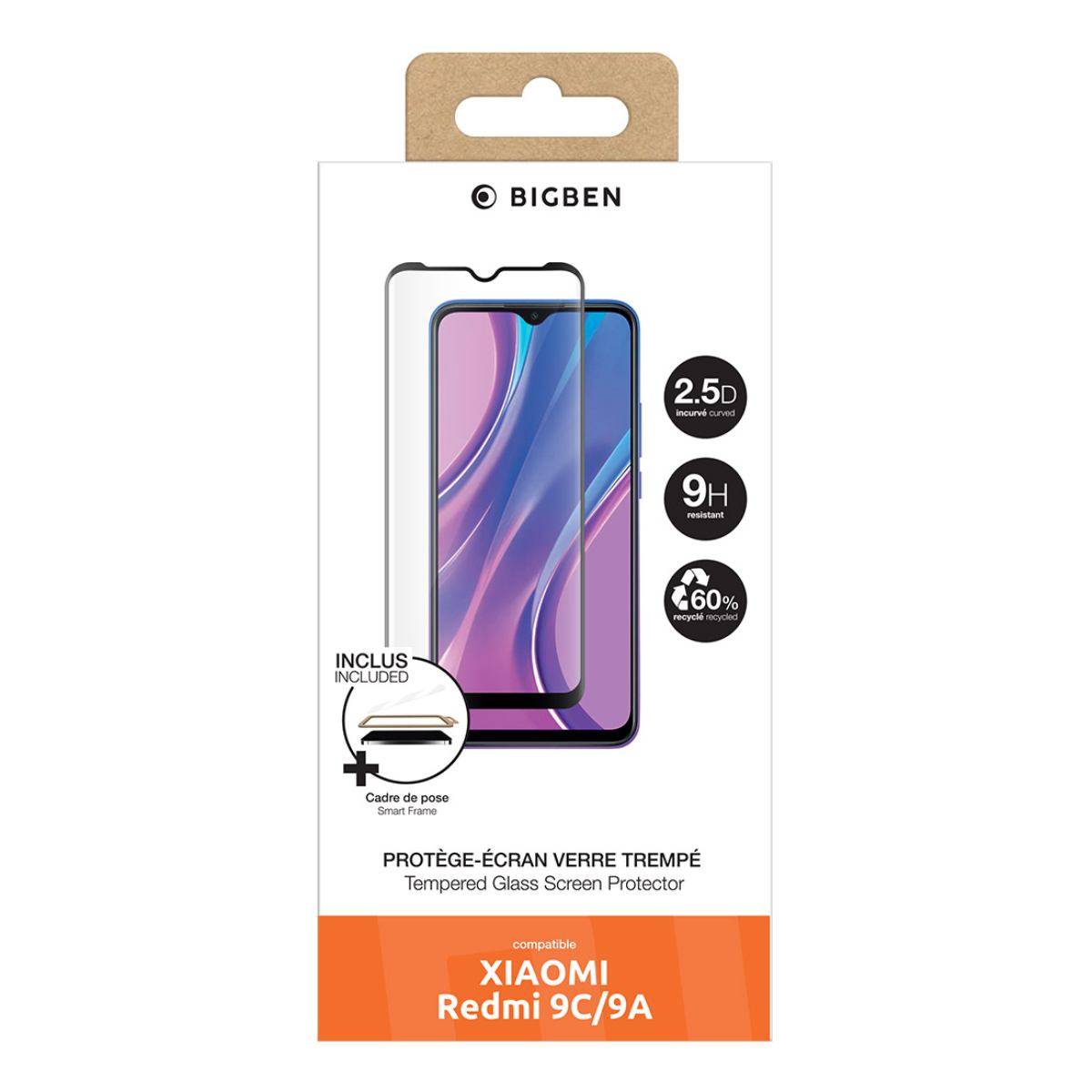Protection d'Écran pour Redmi 9C/Redmi 9A en Verre Trempé 2.5D-4