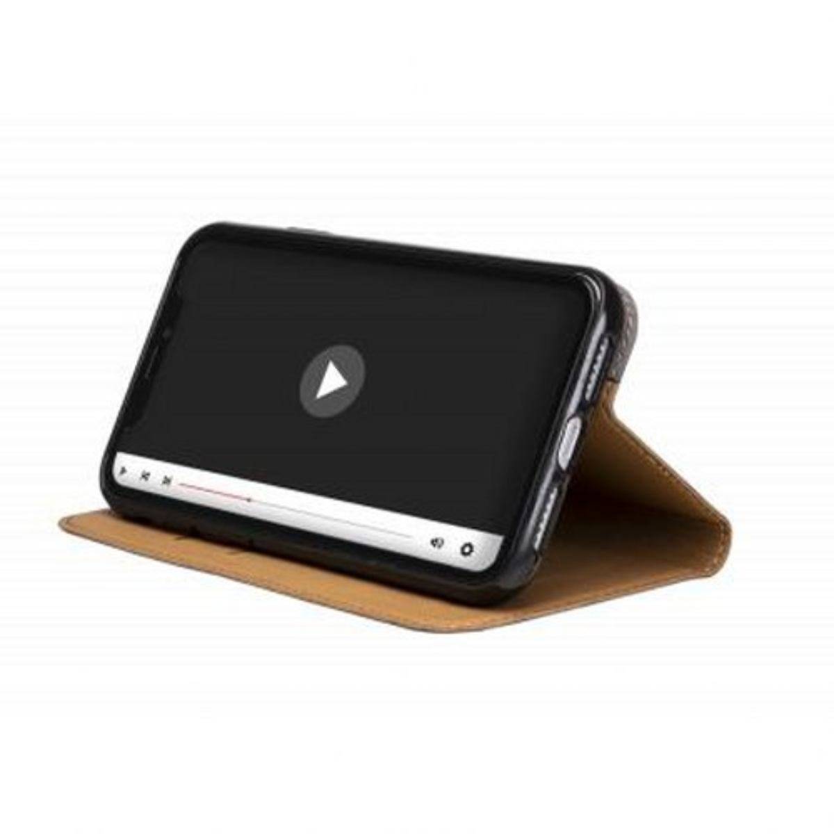 Étui pour iPhone XR Folio Wallet Fermeture avec Languette Aimantée-4