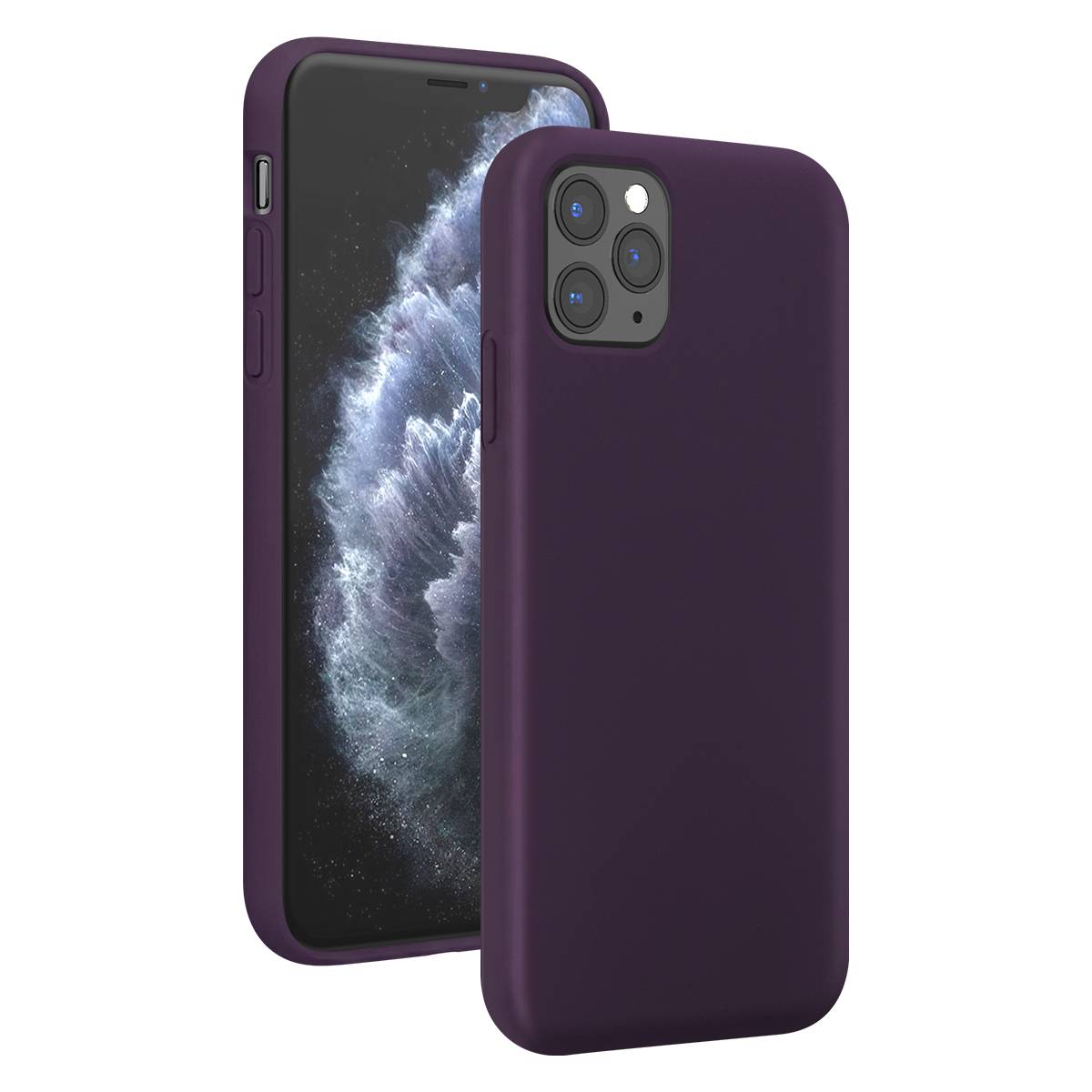 Coque pour iPhone 11 Pro Rigide Soft touch en Silicone-2