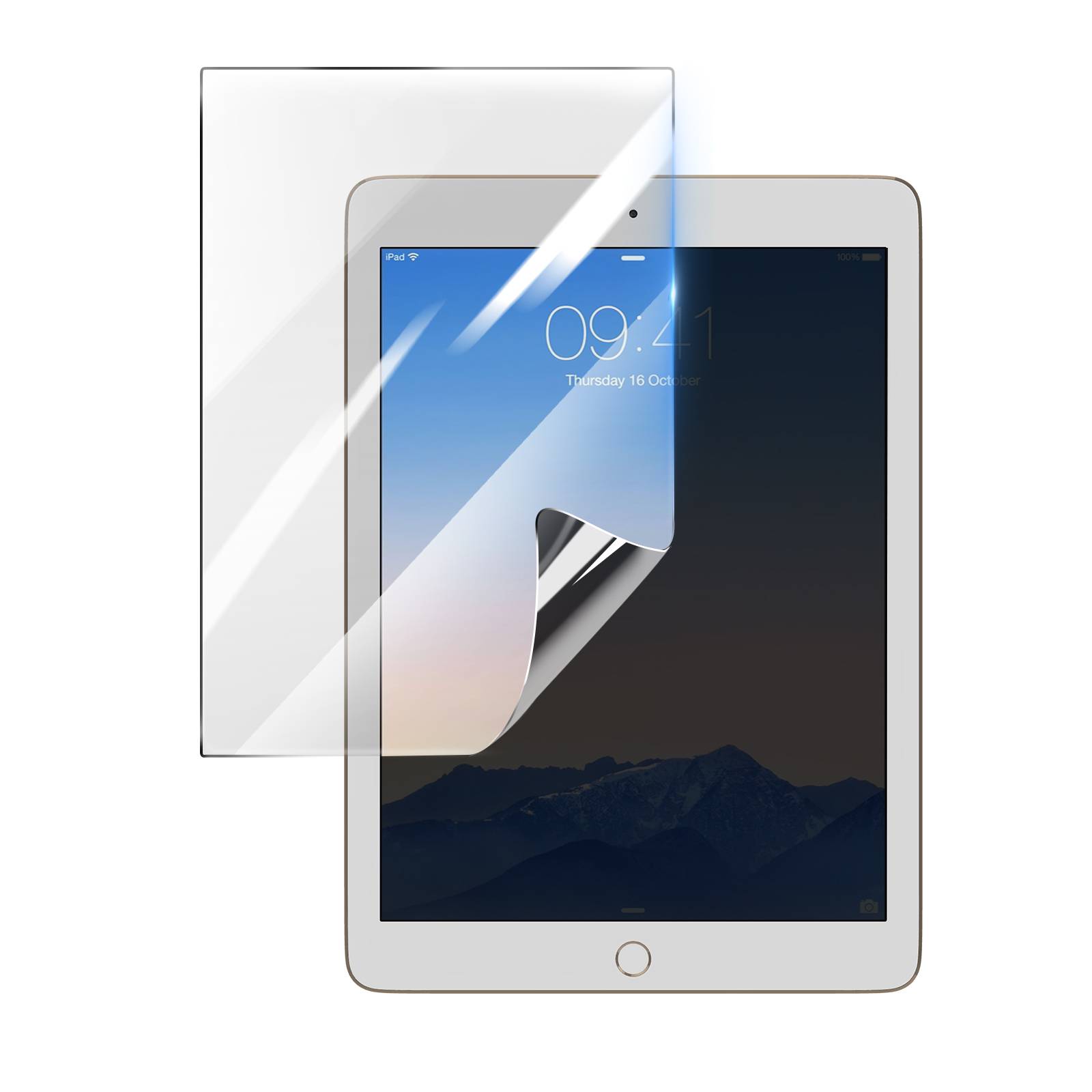 Protection Écran pour Apple iPad Air 2 en Hydrogel Antichoc-0