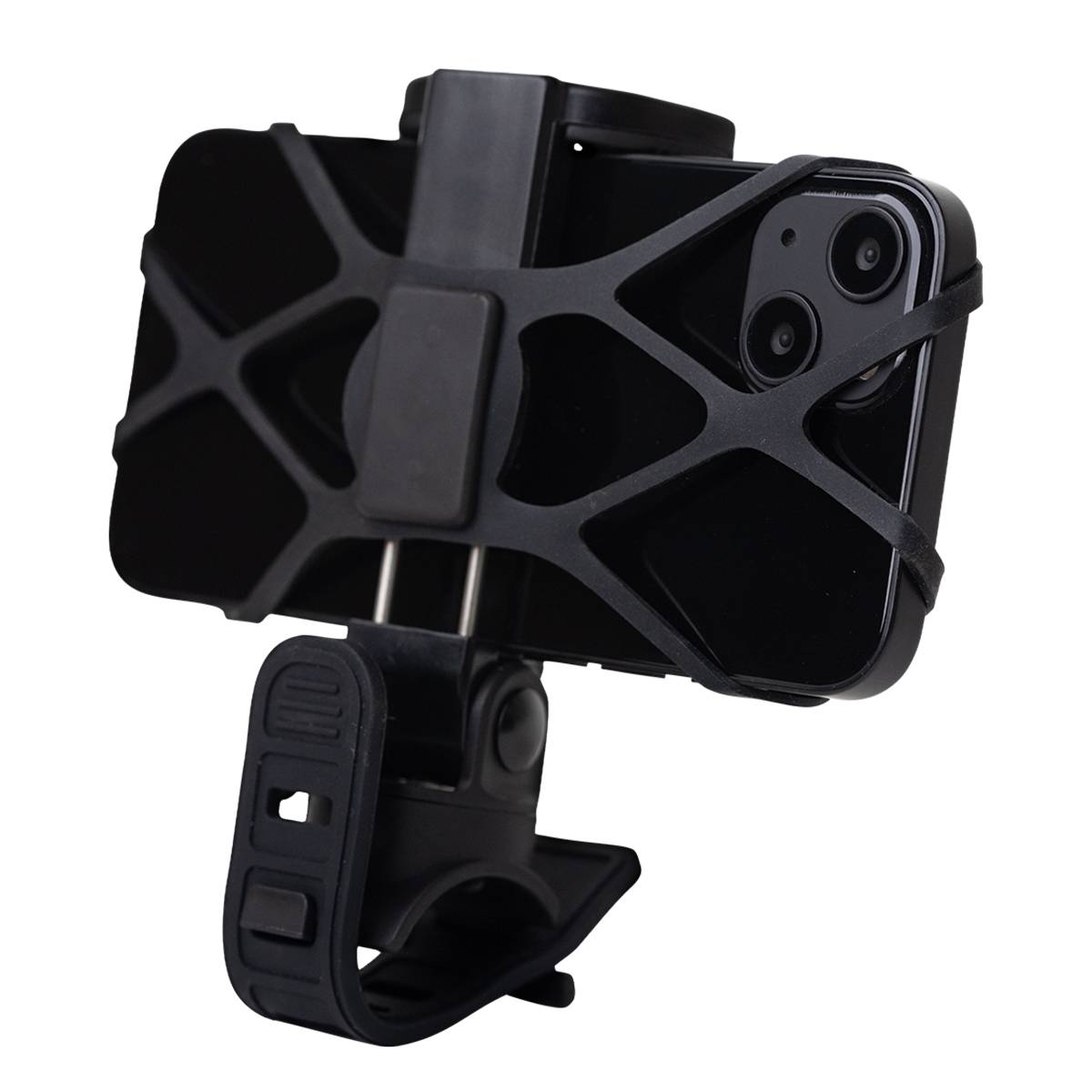 Support Vélo Universel Double Fixation Silicone Clip Ajustable-1
