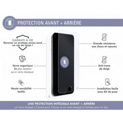Double protection pour iPhone 8 Plus 360° Anti-traces de doigts-2