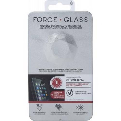 Double protection pour iPhone 8 Plus 360° Anti-traces de doigts-4