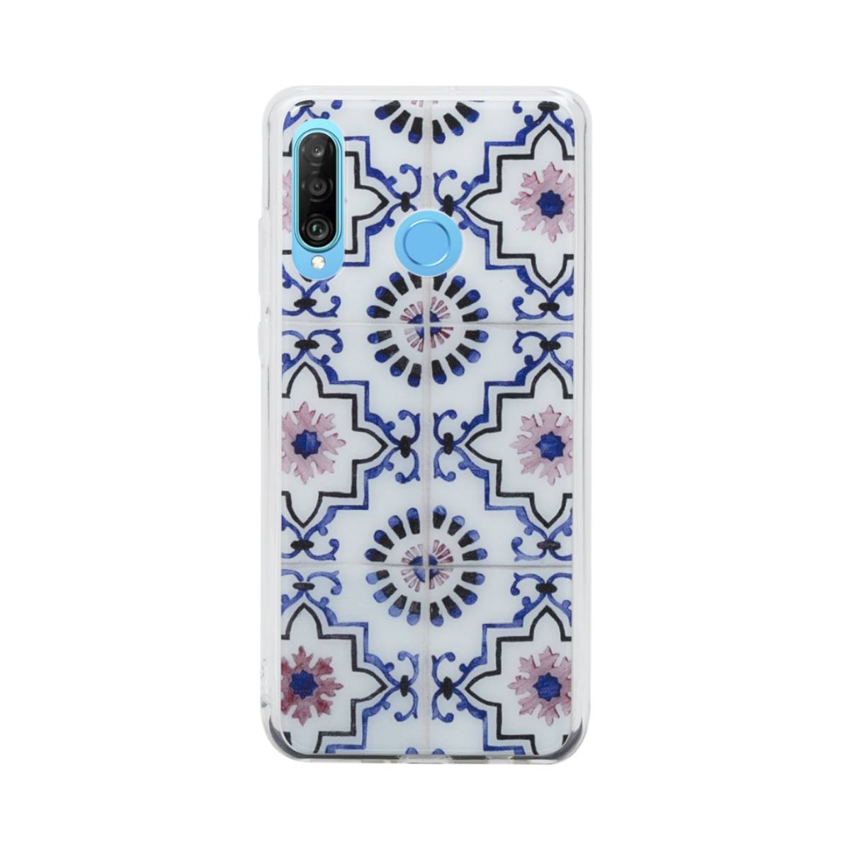 Coque pour Huawei P30 Lite Motifs Morocco Hybride Antichocs-0