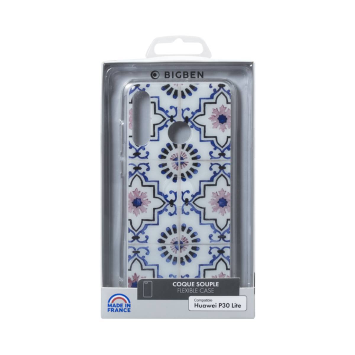 Coque pour Huawei P30 Lite Motifs Morocco Hybride Antichocs-1