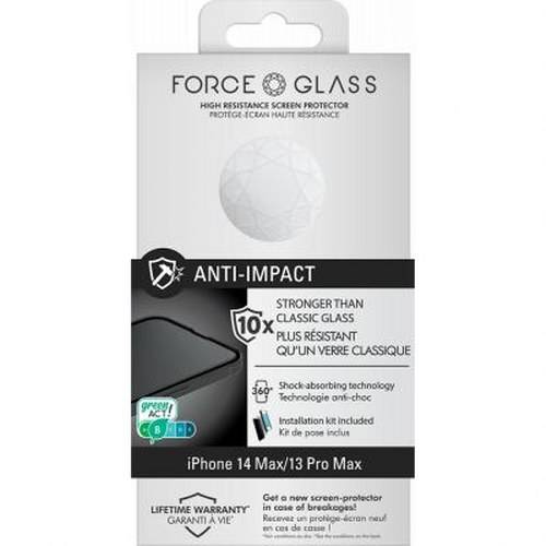 Protection d'écran en verre pour iPhone 13 Pro Max/14 Plus 3D-4