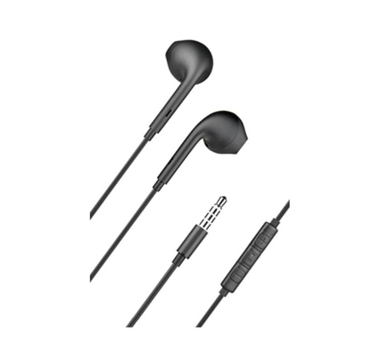 Ecouteurs Jack 3.5mm Intra-auriculaire avec Télécommande et Micro-1