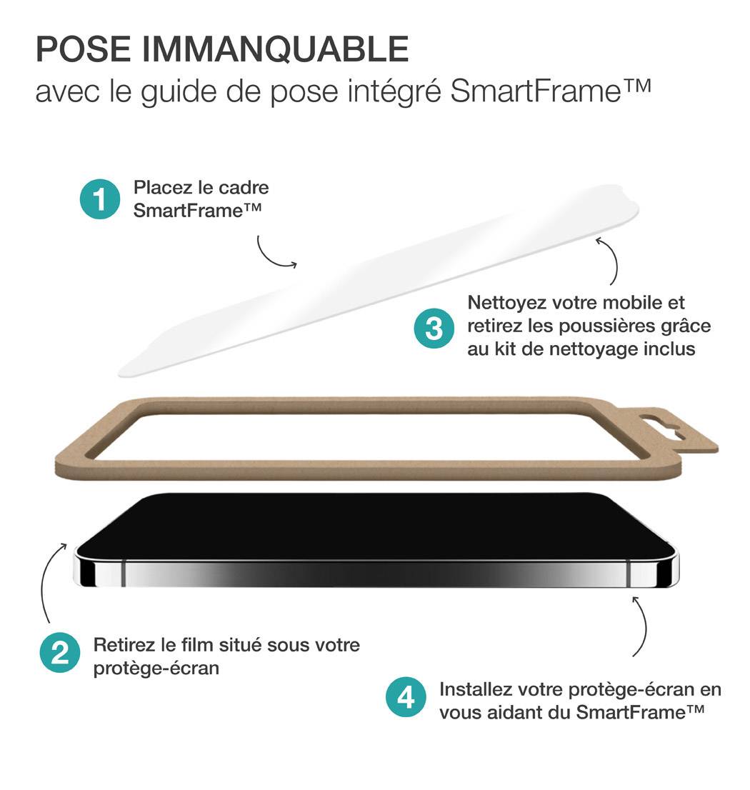 Protection d'Écran pour iPhone 12/iPhone 12 Pro en Verre Trempé-3