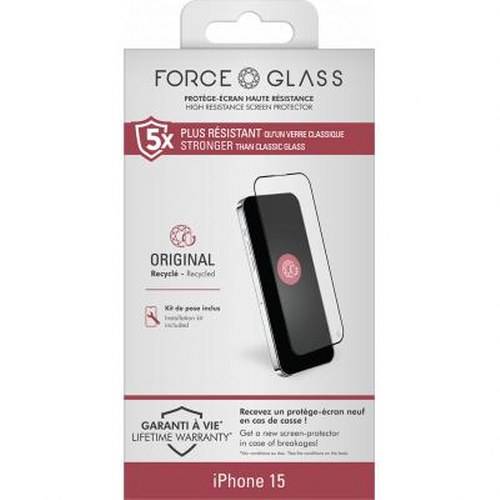 Protection d'écran pour iPhone 15 Plus en Verre Organique 2.5D Original-4