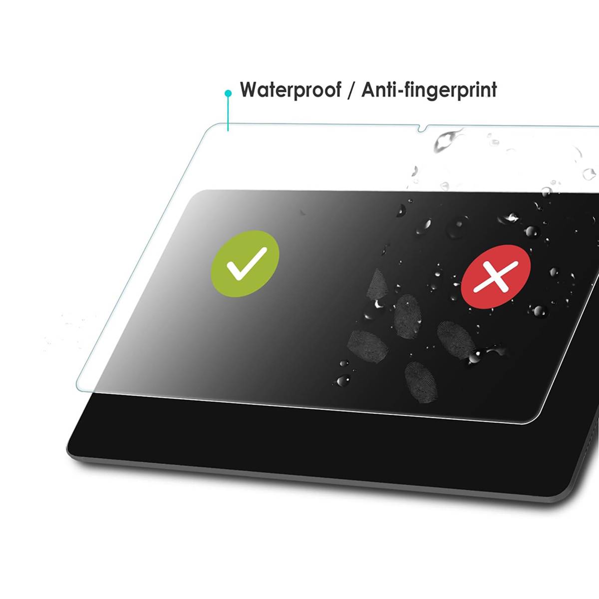 Verre Trempé Plat pour Galaxy Tab S9 / Tab S9 FE Ultra Résistant-1