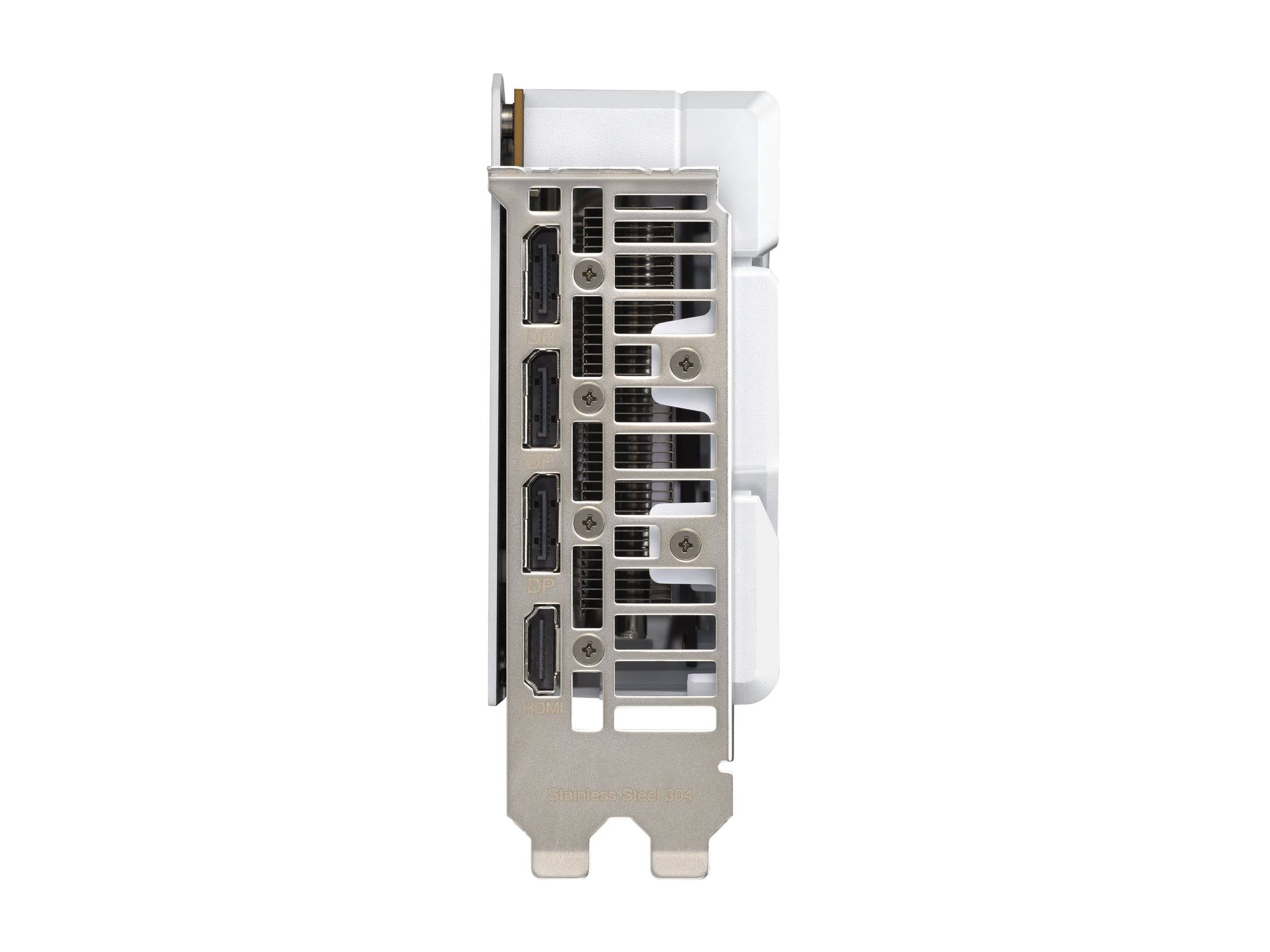 ASUS Dual -RTX5060-O8G-WHITE, GeForce RTX 5060, 8 Go, GDDR7, 128 bit, 7680 x 4320 pixels, PCI Express 5.0-4