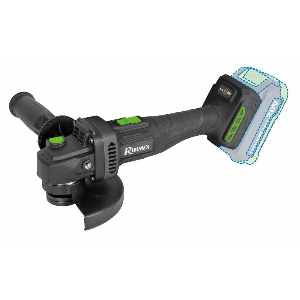Meuleuse d'angle 125mm R-BAT20 20V sans batterie ni chargeur-0