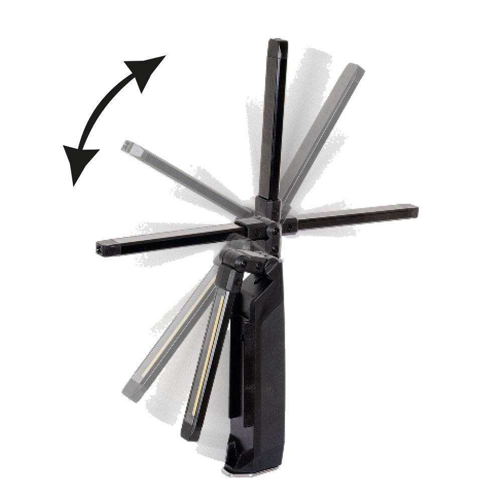 Baladeuse, lampe torche à led 5w / 1w-1