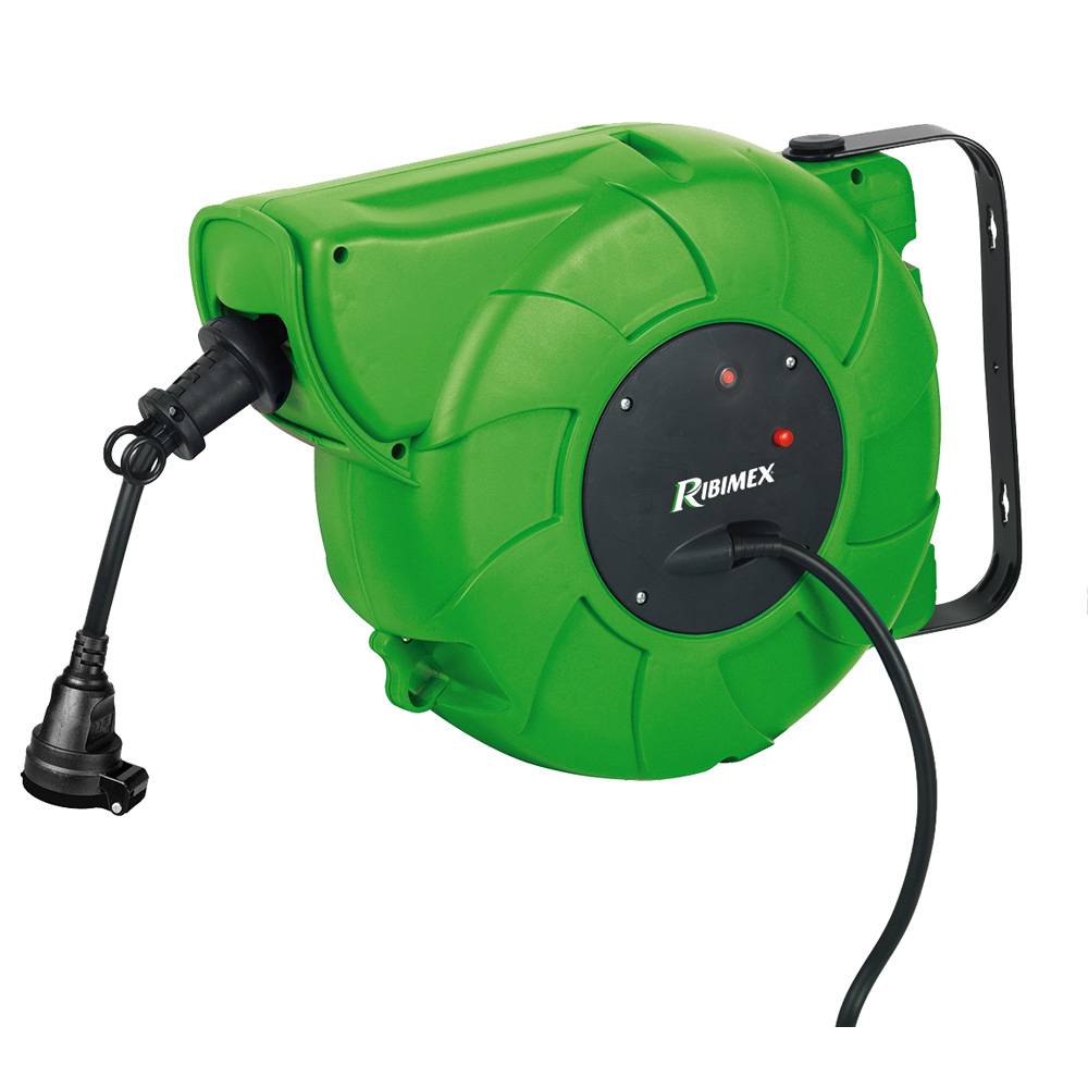 Dévidoir automatique électrique 15m +2m, 3x2,5-0
