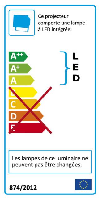Spot solaire 2x4 watt 600 lumen IP44 avec détecteur-1