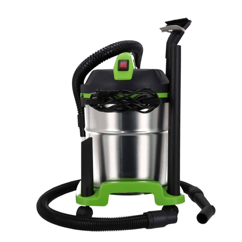 Aspirateur Cuve Eau Et Poussière 20l 1200w Vert Et Inox Ribimex PRCEN010IT-1