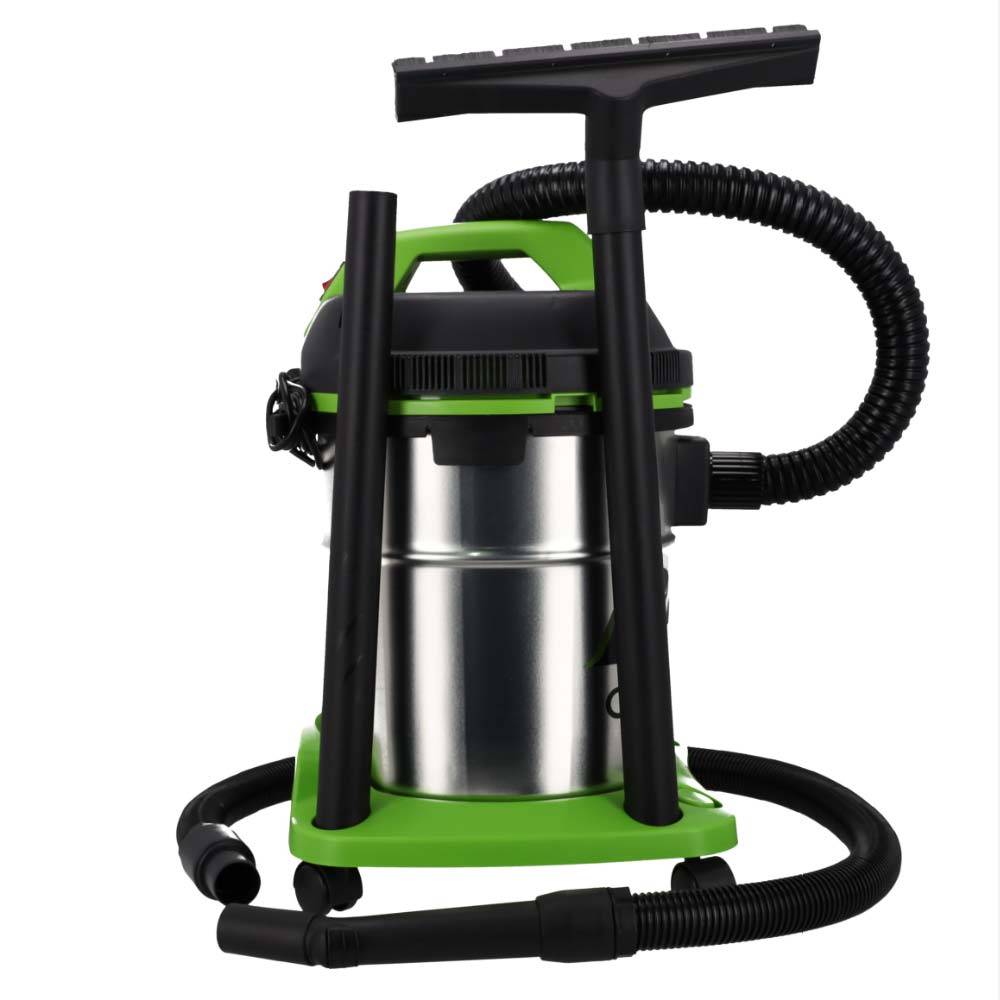 Aspirateur Cuve Eau Et Poussière 20l 1200w Vert Et Inox Ribimex PRCEN010IT-4