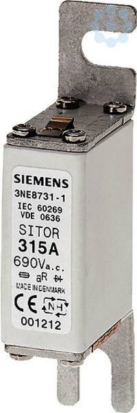 Siemens 3NE87021 Cartouche-fusible Adapté pour (fusibles) Taille de fusible 000 - 4 Taille du fusible = 0 40 A 690 V 1 p-0