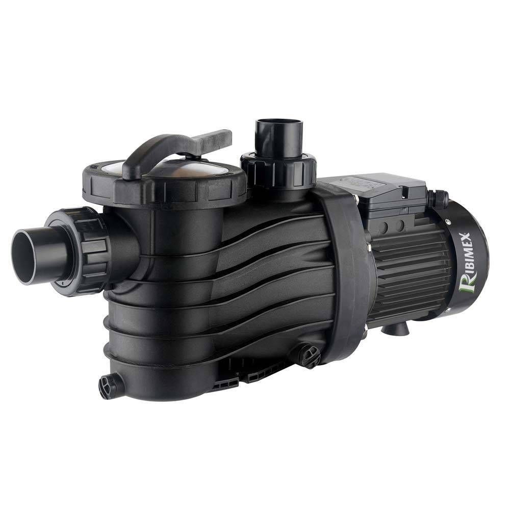Pompe filtrage pour piscine privée 1100 watts panier de filtre intégré-0