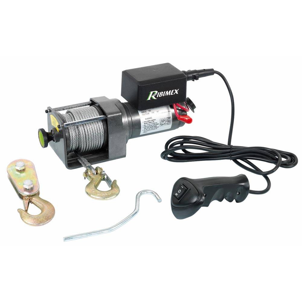 Treuil électrique 12v 1134kg à Fixer Ribitech pe12v/2500-0