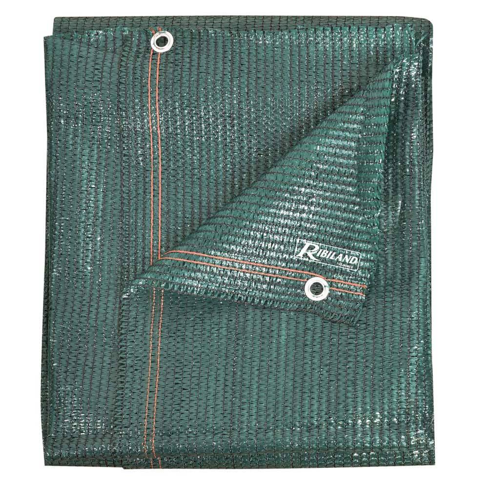 Brise-vue 1x5 m 220 gr/m2 occultation 95% vert foncé-0