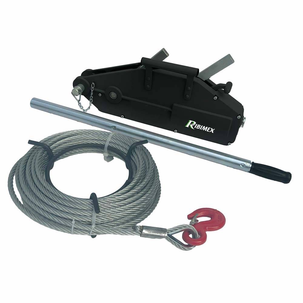 Tire-fort PRO 1,6 tonnes câble 20m diamètre 11mm tractage et levage-0