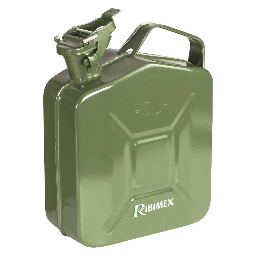 Jerrican 5 Litres en métal traitement antirouille-0