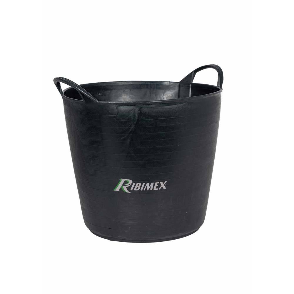 Bac souple rond 26 litres avec poignées-0