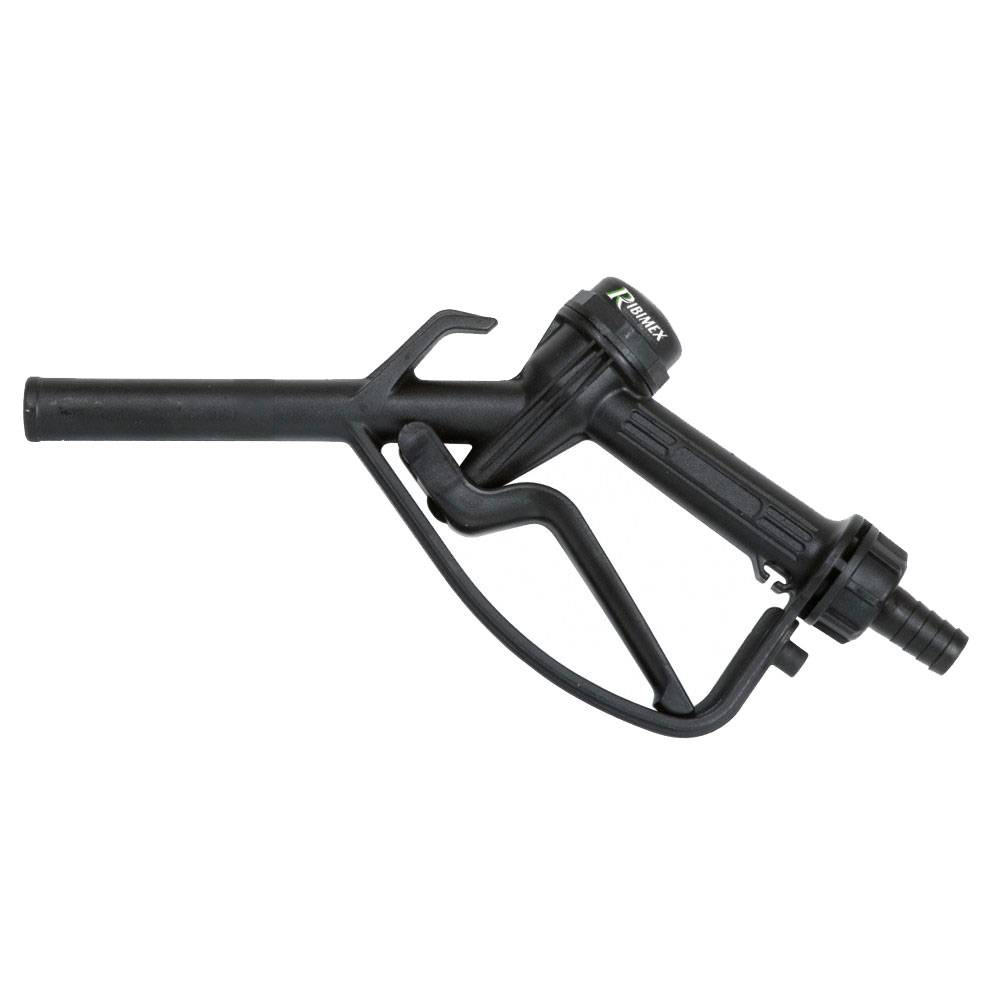 Pistolet gasoil plastique raccord cannelé 1" x 20 mm-0