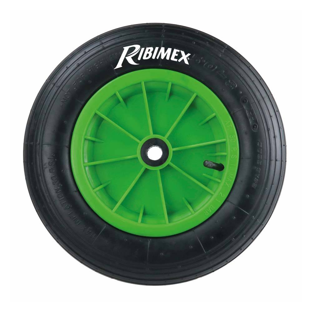 Roue gonflable 360 alésage 20mm pour brouette-0