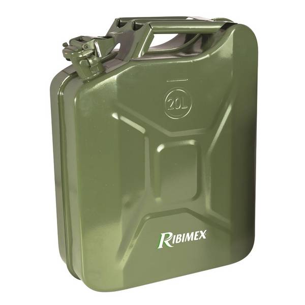 Jerrican 20 Litres en métal traitement antirouille