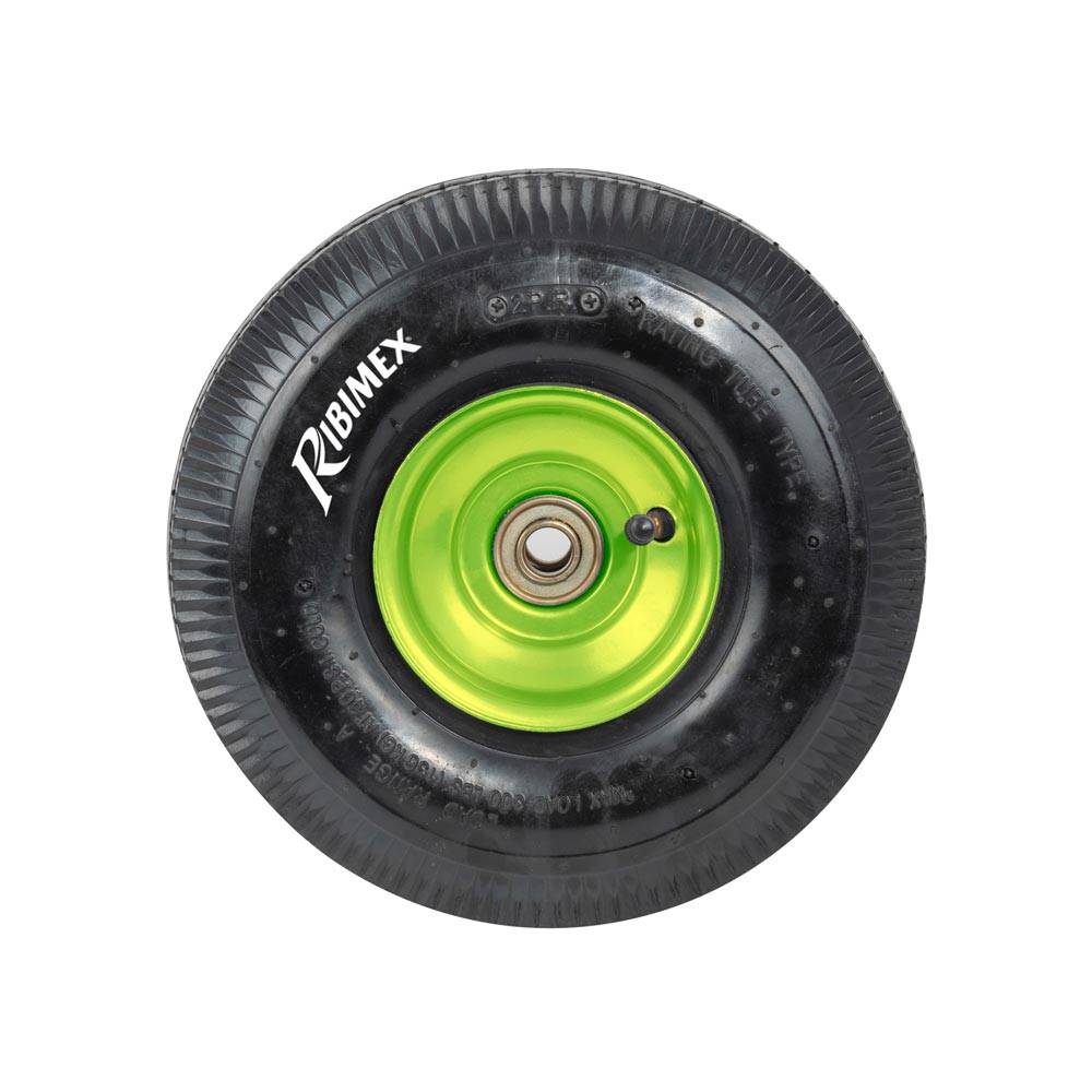 Roue gonflable pour diable et chariot 260x85mm moyeu déporté-0