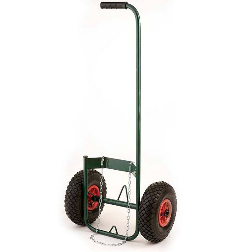 Chariot pour bouteille de gaz roues gonflables-0